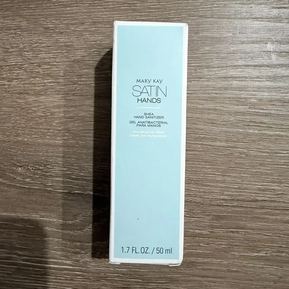Mary Kay Satin Hands Fragrance-Free Shea Hand Sanitizer Gel NEW